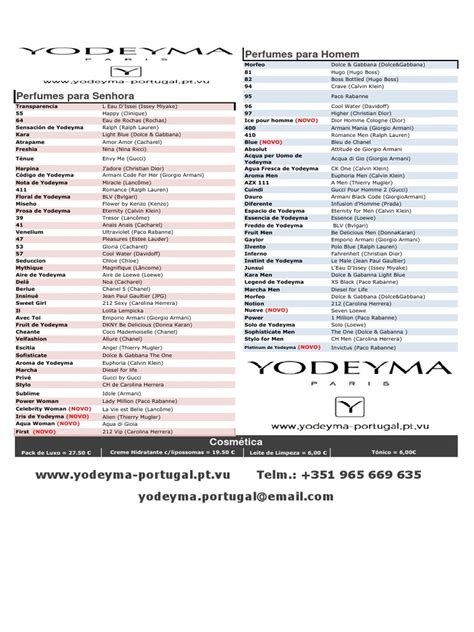 yodeyma perfume list|yodeyma perfume list 2019.